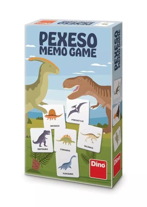Gra pamięciowa memory memo Dinozaury. Dino Toys