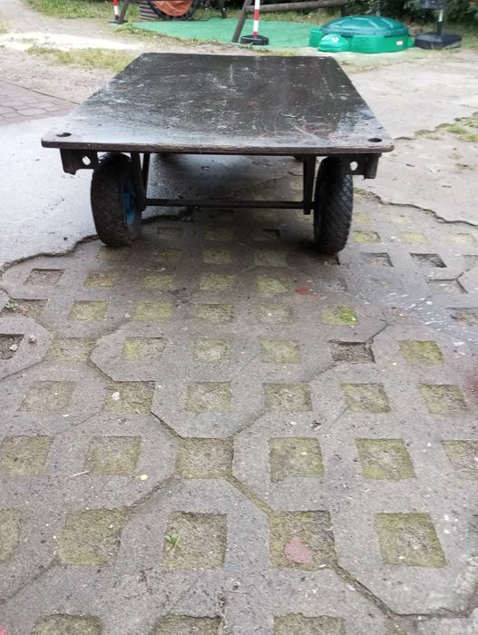 Przyczepa wózek transportowy