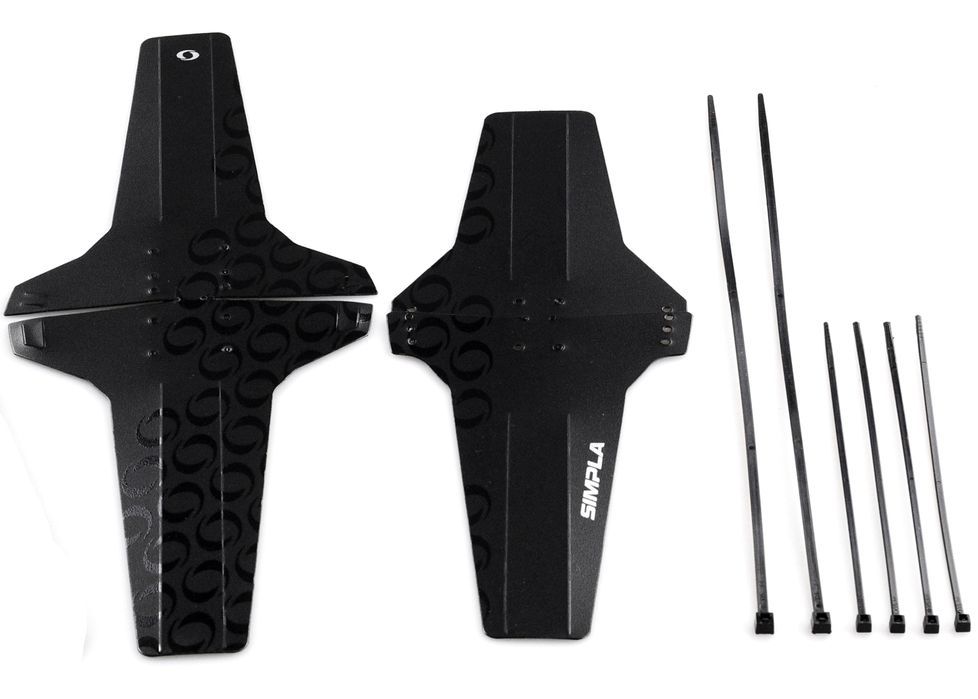 Simpla IQ RACE 700C 28'' 2 szt błotniki szosowe lekkie 30g cienkie fix