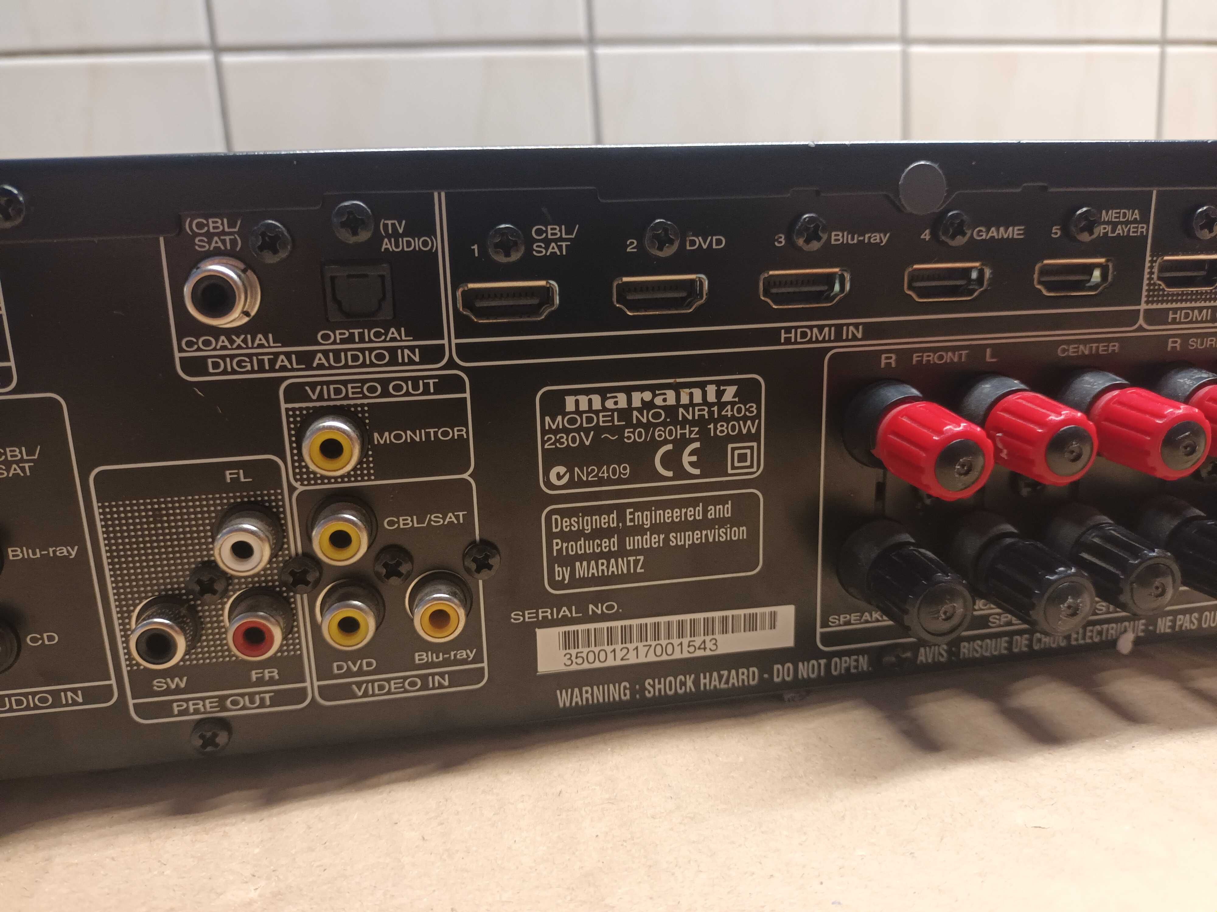 Amplituner wzmacniacz Marantz NR1403