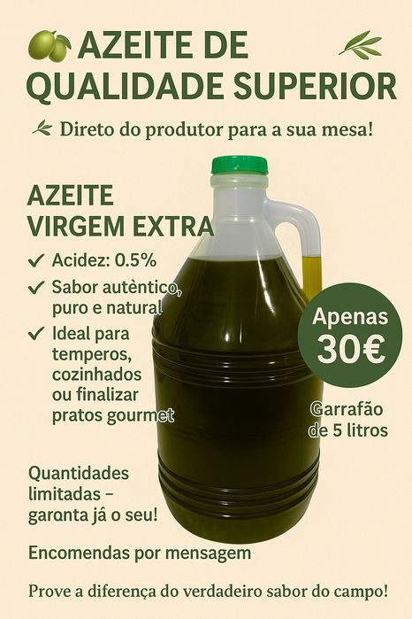 Azeite virgem 0.5%