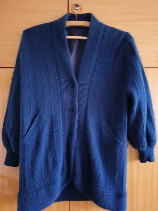 Sweter długi z alpaki