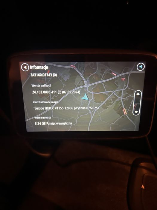 Nawigacja tomtom go professional 6250
