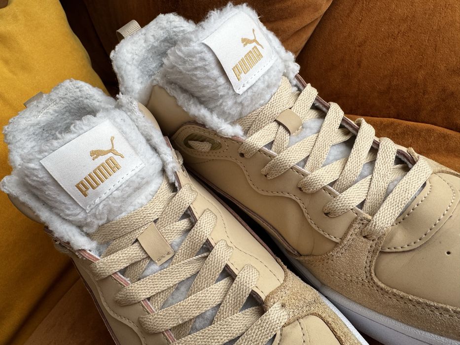 Кеды 40,5 размер Puma Skye Demi Teddy WS 38115102 кроссовки теплые
