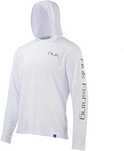 Футболка для рибалки з капюшоном  захист від сонця HUK  +50 UPF Size L