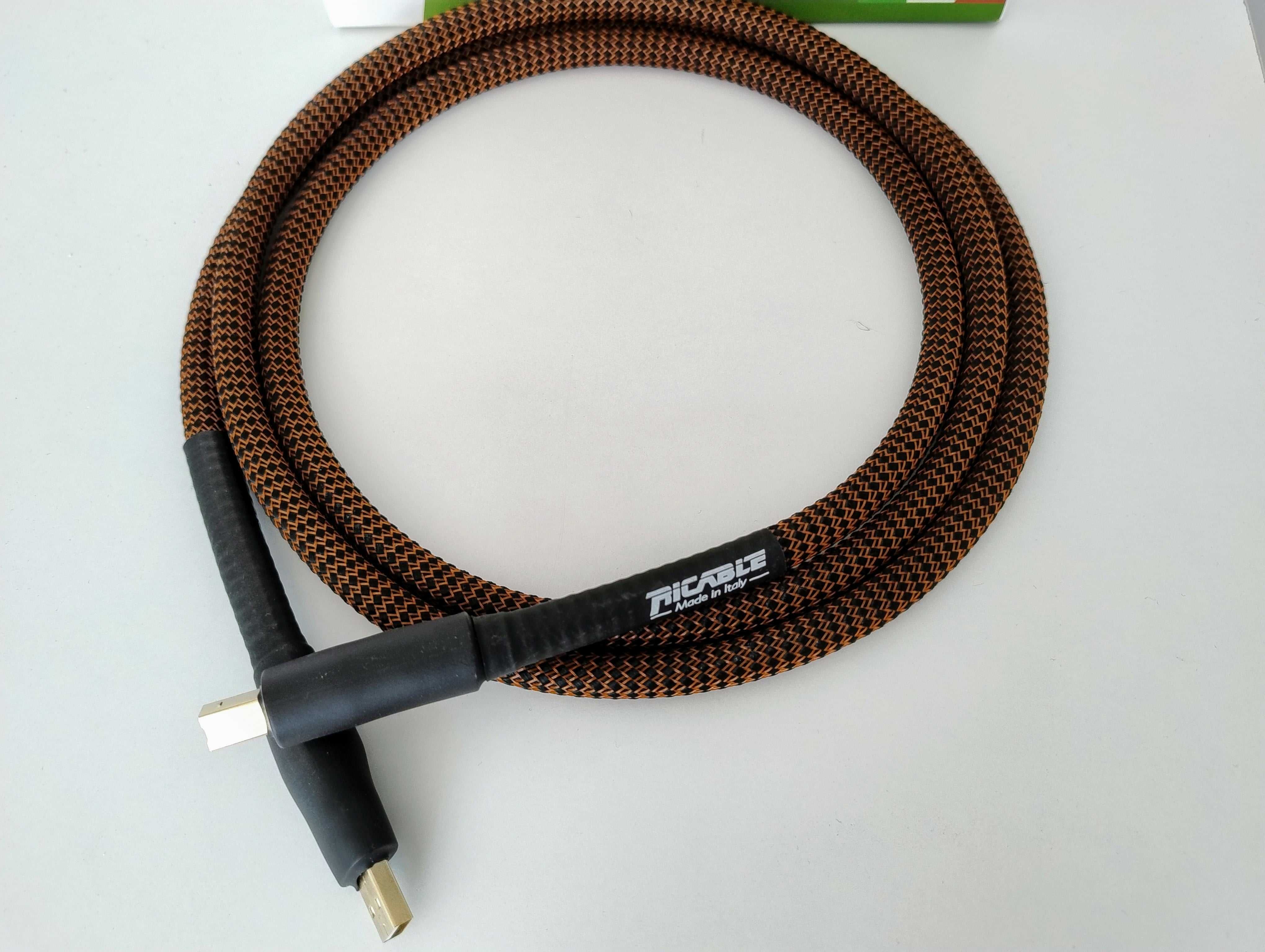 Kabel USB do audio. Ricable Magnus USB - 2.0m. Stan idealny