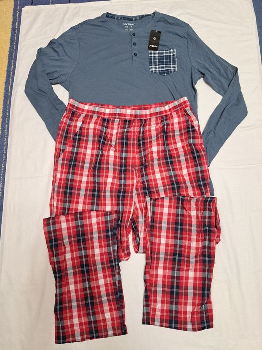 Нова піжама чоловіча Livergy.Пижама мужская новая.Штани+кофтаРозмір L