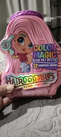 Лялька HAIRDORABLES color magic