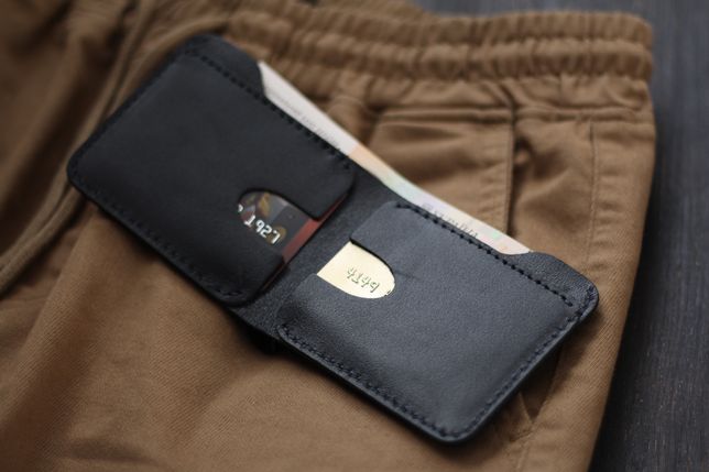 Міні гаманець шкіряний чоловічий кошелек кожаный портомоне