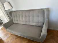 Szara kanapa sofa 3 osobowa Etap Henry 3 Warszawa
