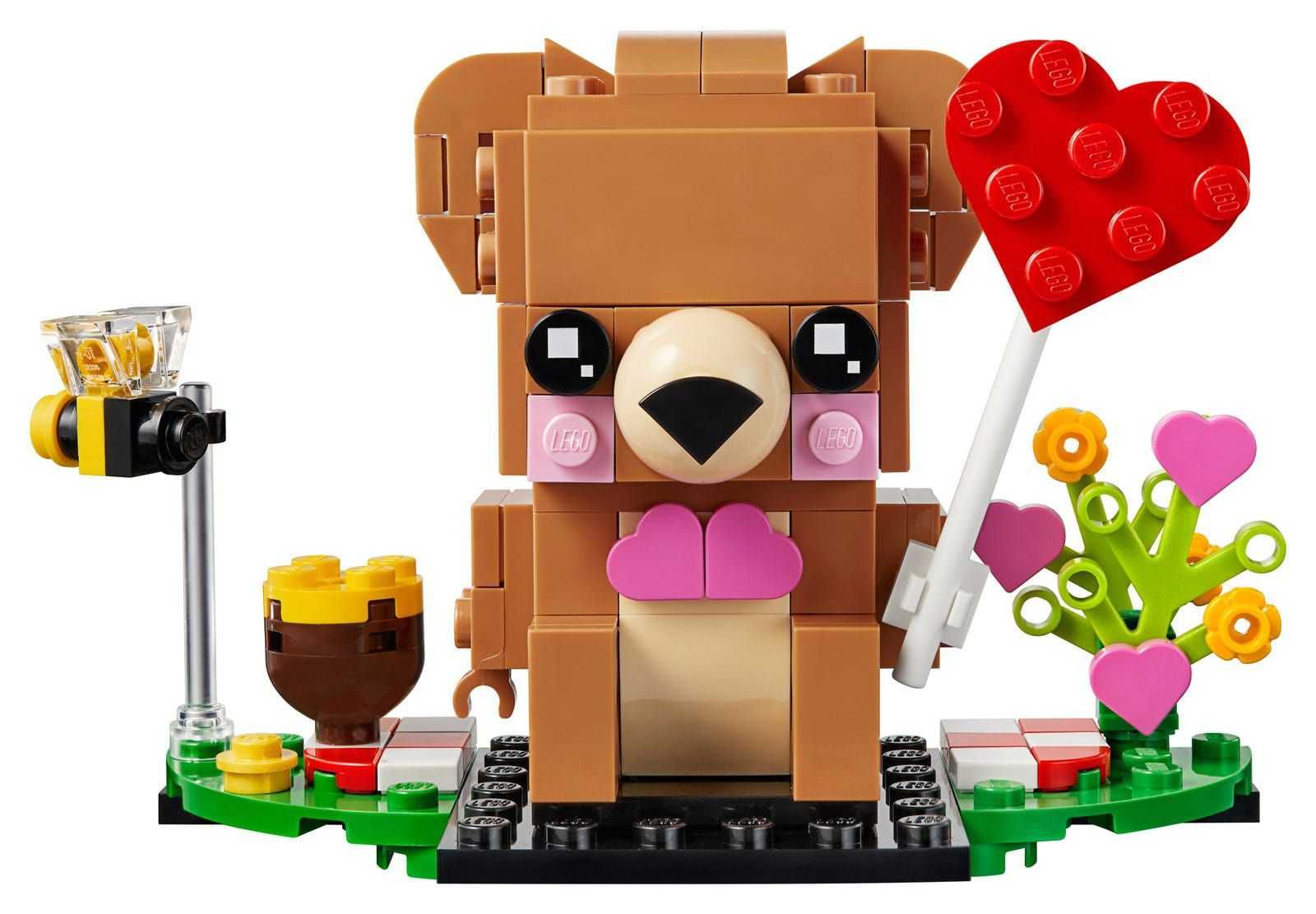 LEGO 40379 - Miś Walentynkowy Brickheadz