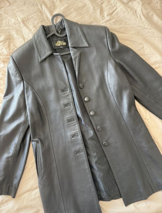 kurtka skórzana vintage