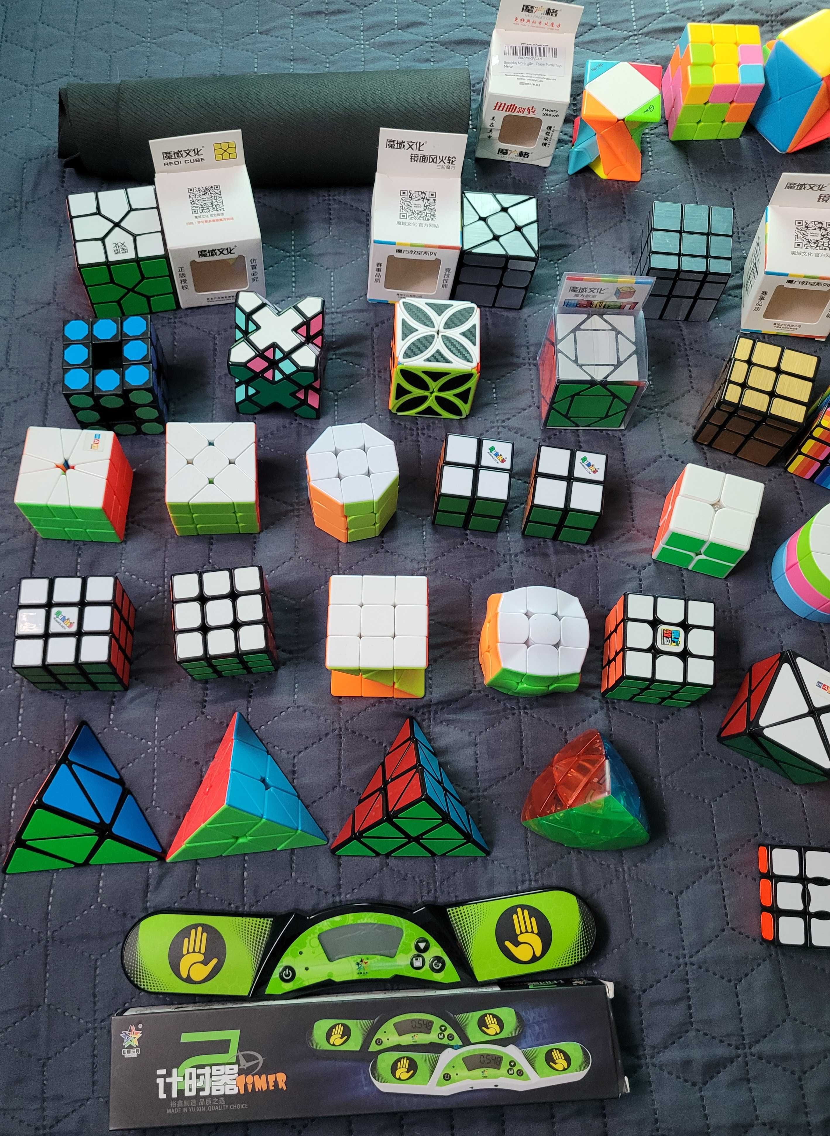 43 Kostki Rubika + timer