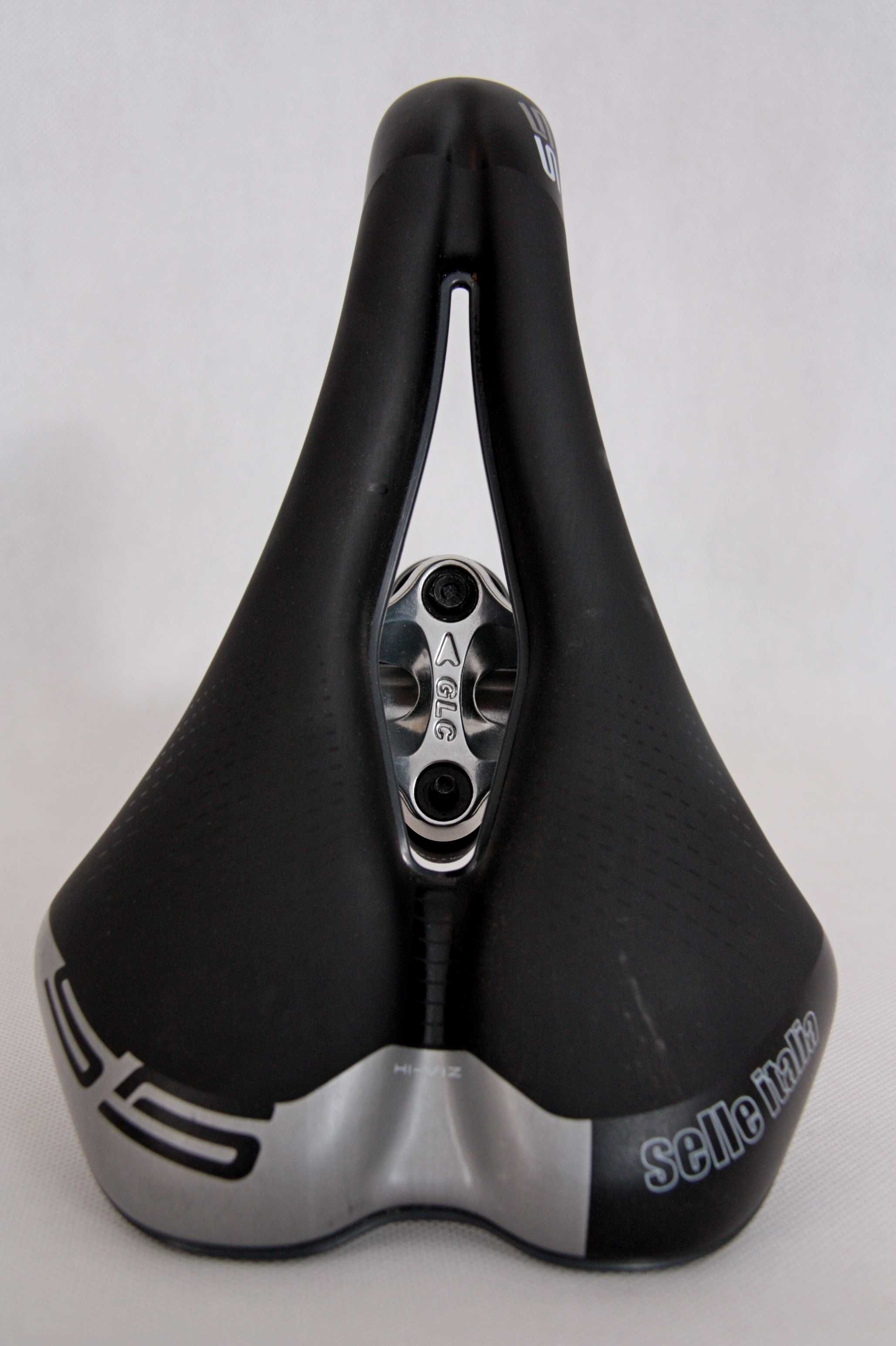 Carbon sztyca 27,2 + siodełko Selle Italia