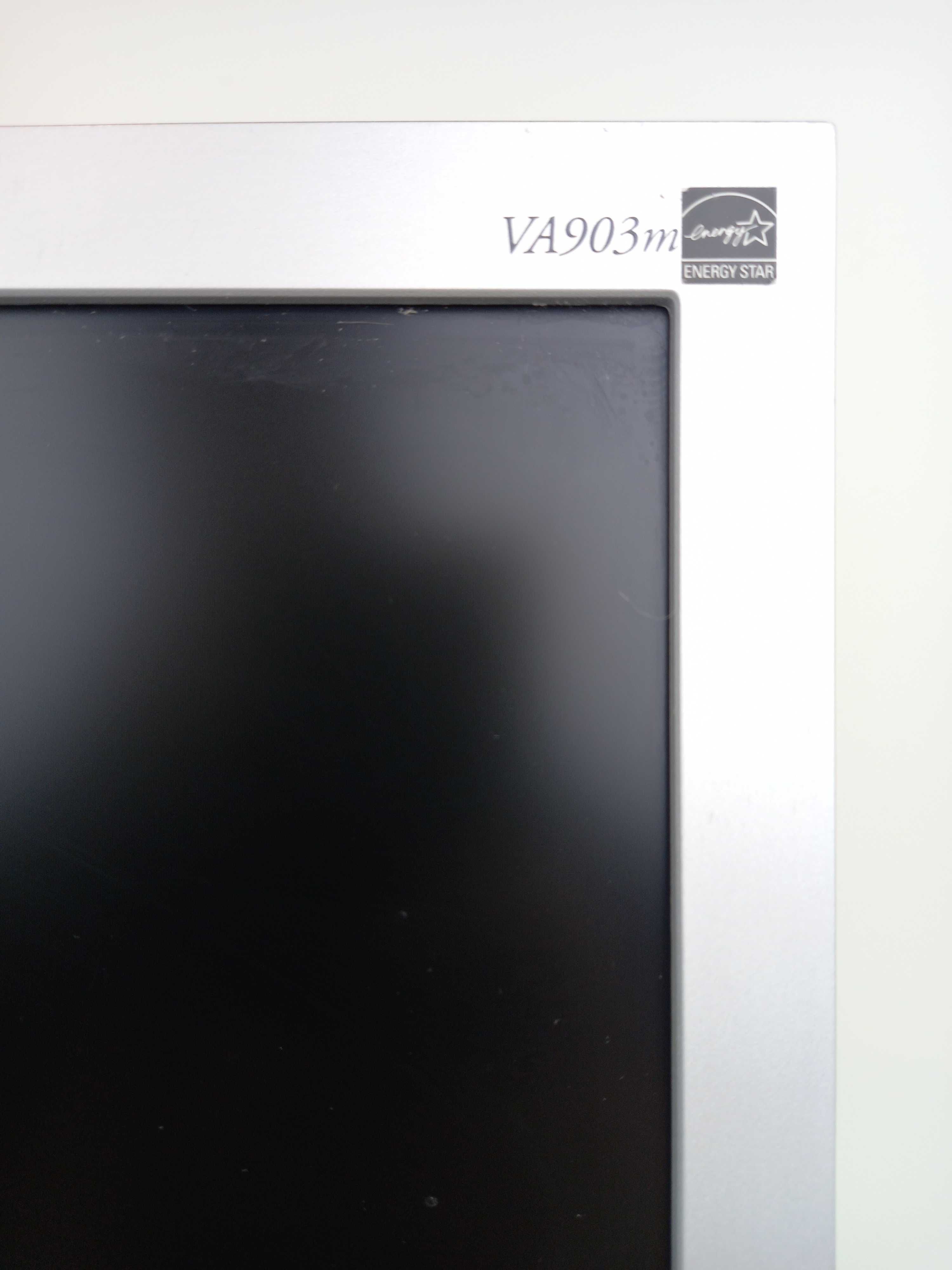 Monitor ViewSonic VA903m LCD 19″ + okablowanie