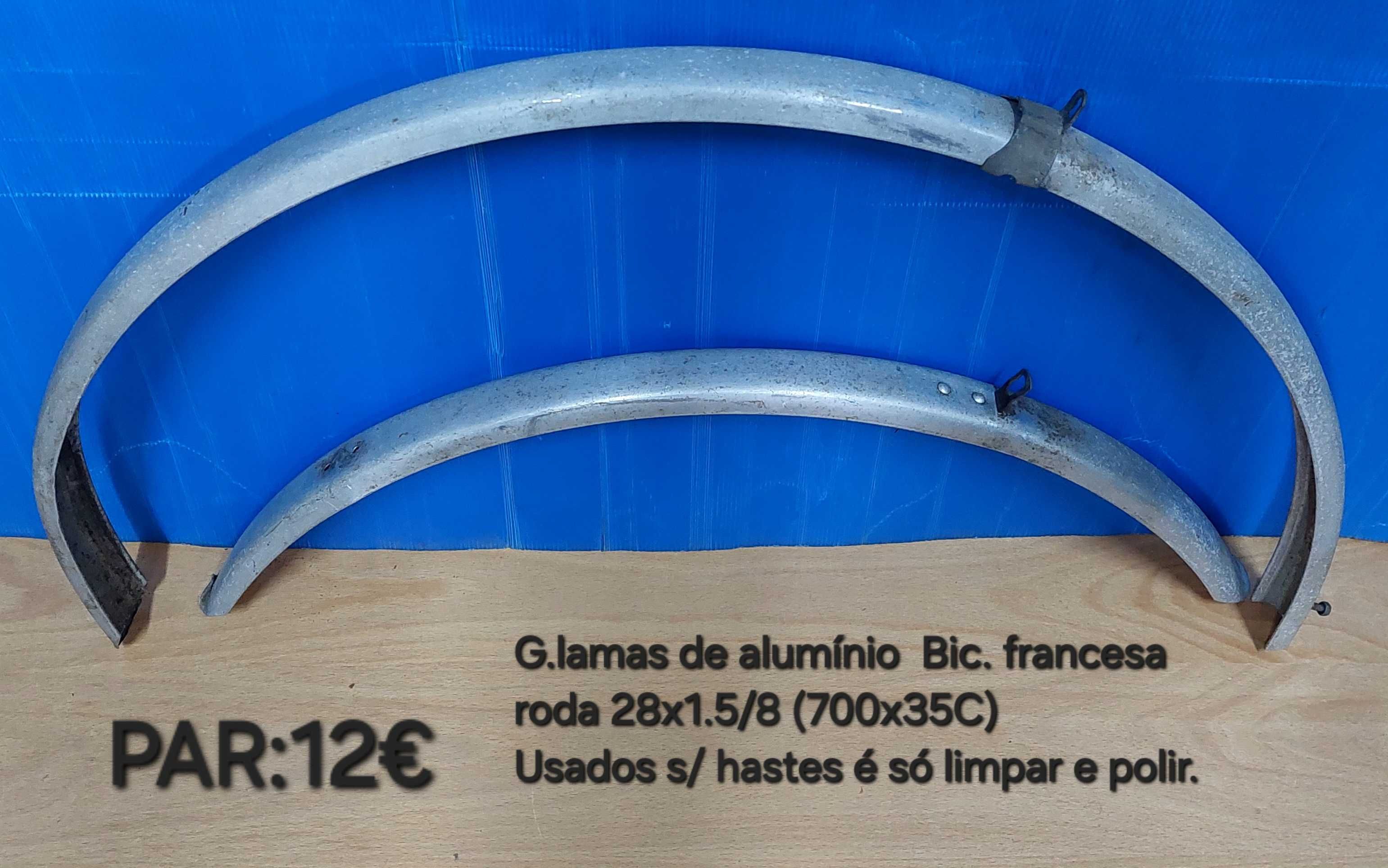 Várias medidas de g.lamas e rodas 27x1.1/4 bicicletas clássicas