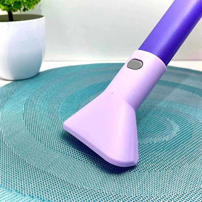 Дитячий пилосос пінопластові кульки насадки звук  Фіолетовий (HJ619D)