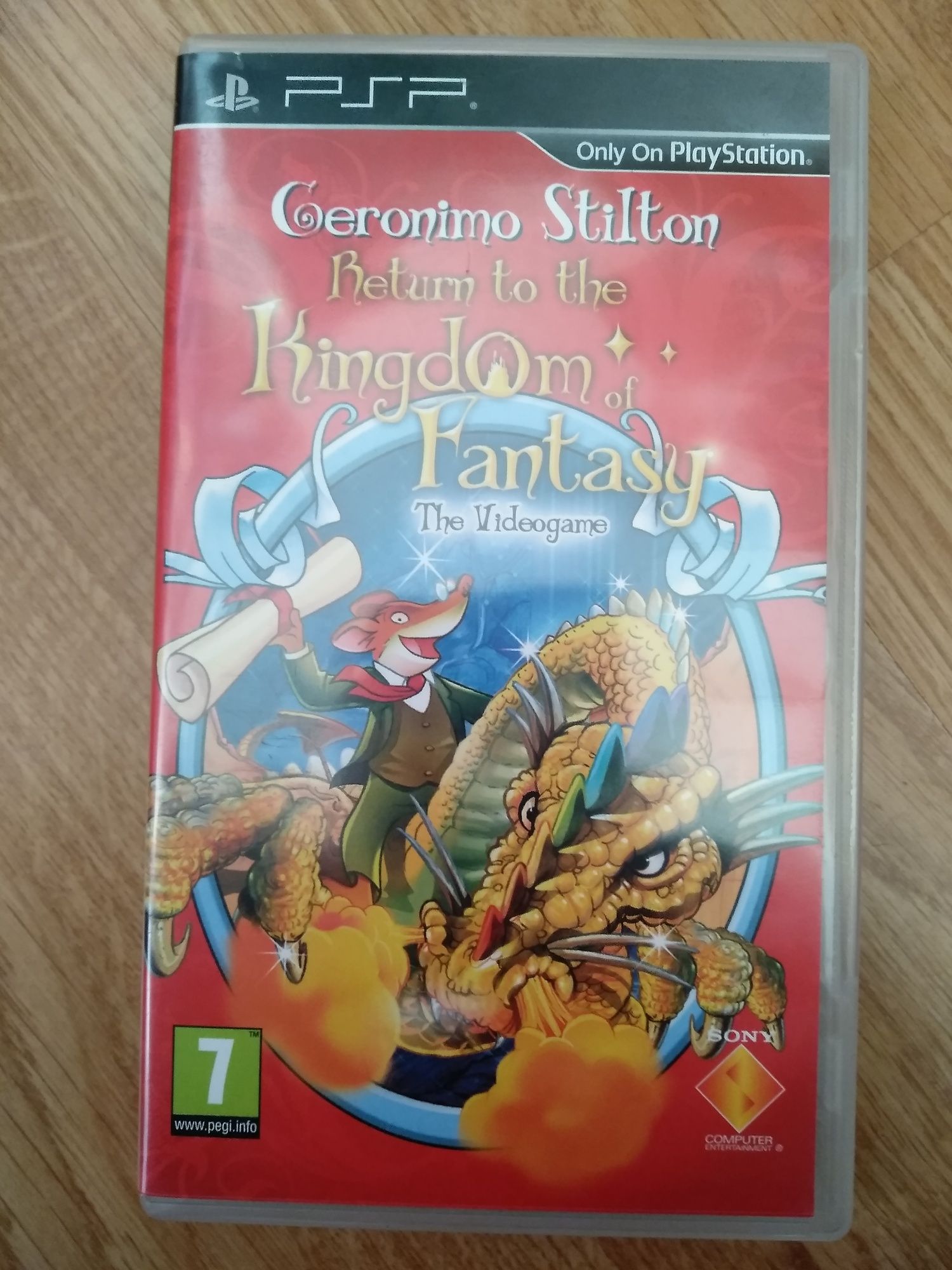 Jogo PSP Geronimo Stilton - Returno to The Kingdom Fantasy