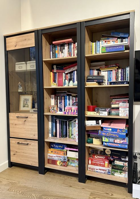 Regał Black Red White DODSON - dąb artisan