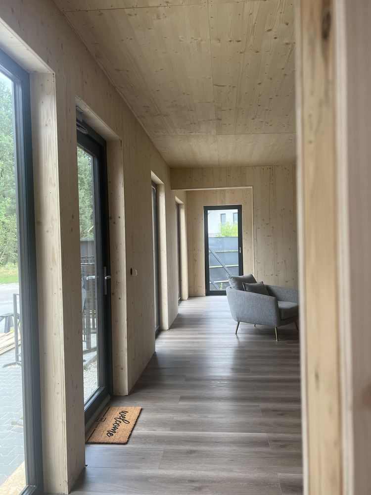 DOM modułowy Caloroczny mieszkalny 80 m2 - 5 modulow