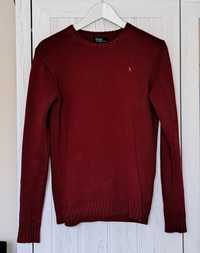 Bordowy sweter Polo by Ralph Lauren