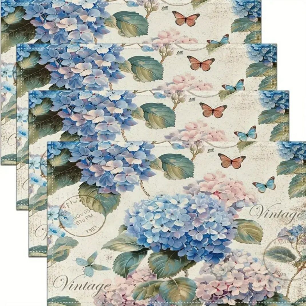 Килимок для столу на кухню, новий, 4 шт, Китай, 45 ×30 см.