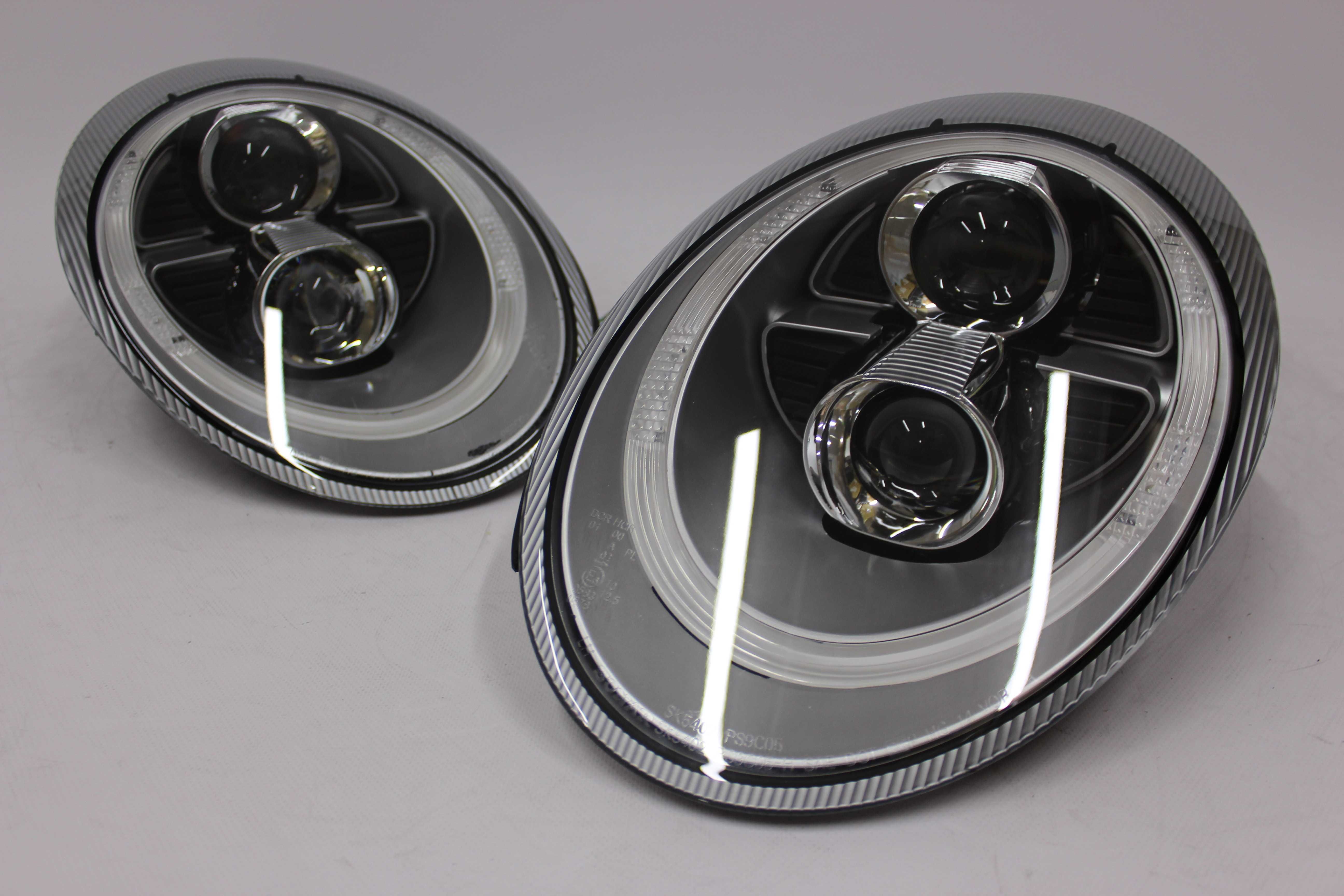 Lampy reflektory przednie przód PORSCHE 911 997 r.04-09 LED BAR IGŁA!