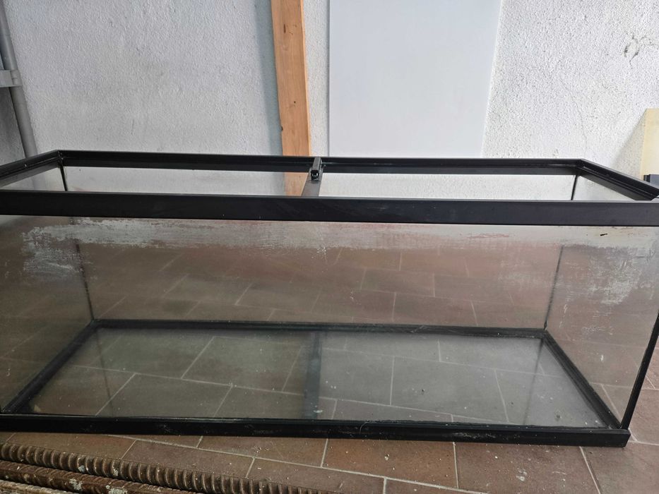 Aquario com acessorios