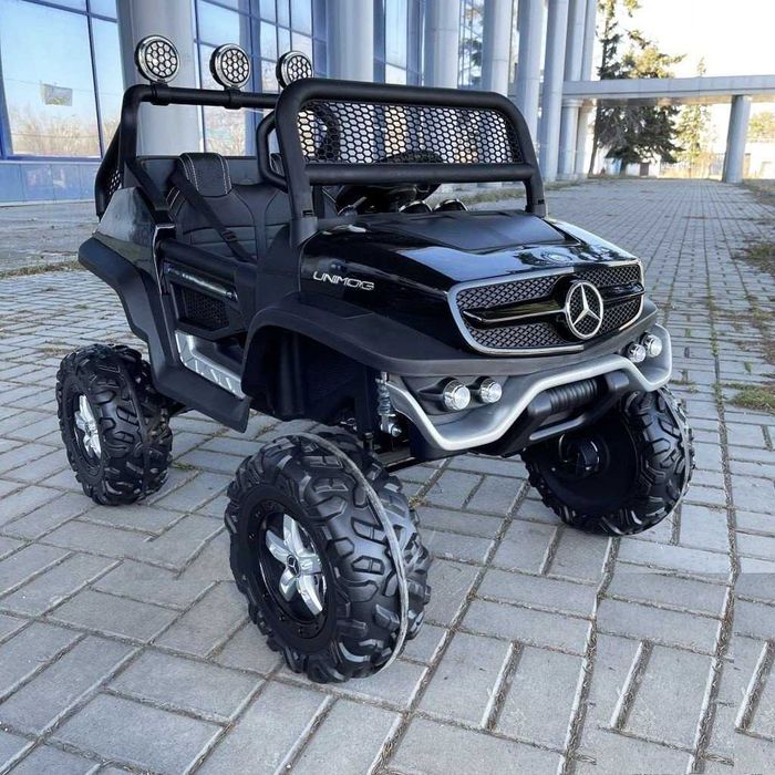 Buggy MERCEDES CIĘŻAROWY AMG 4x4 Auto Akumulator Elektryczny 2 DZIECI