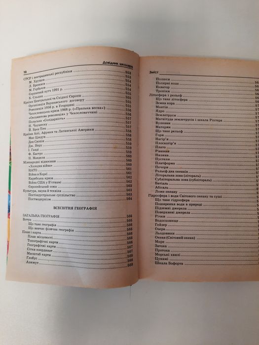 Книга Довідник школяра