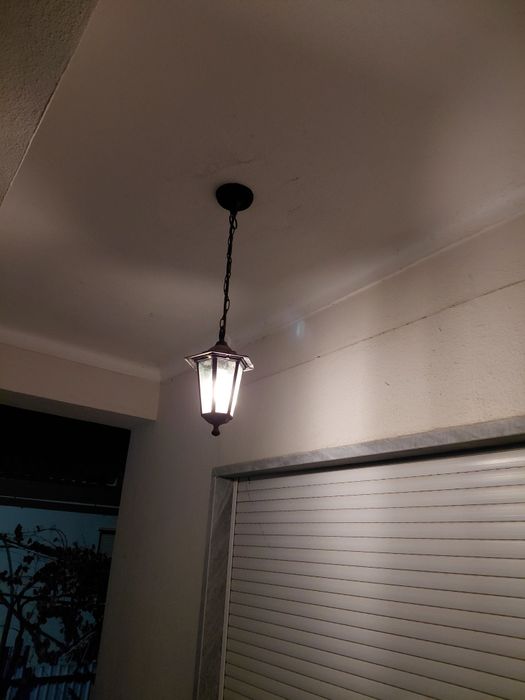 Candeiro de rua usado