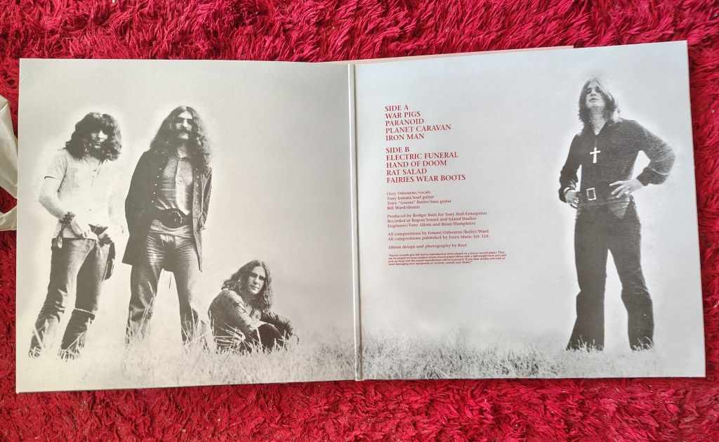 BLACK SABBATH vinil LP 33rpm novo