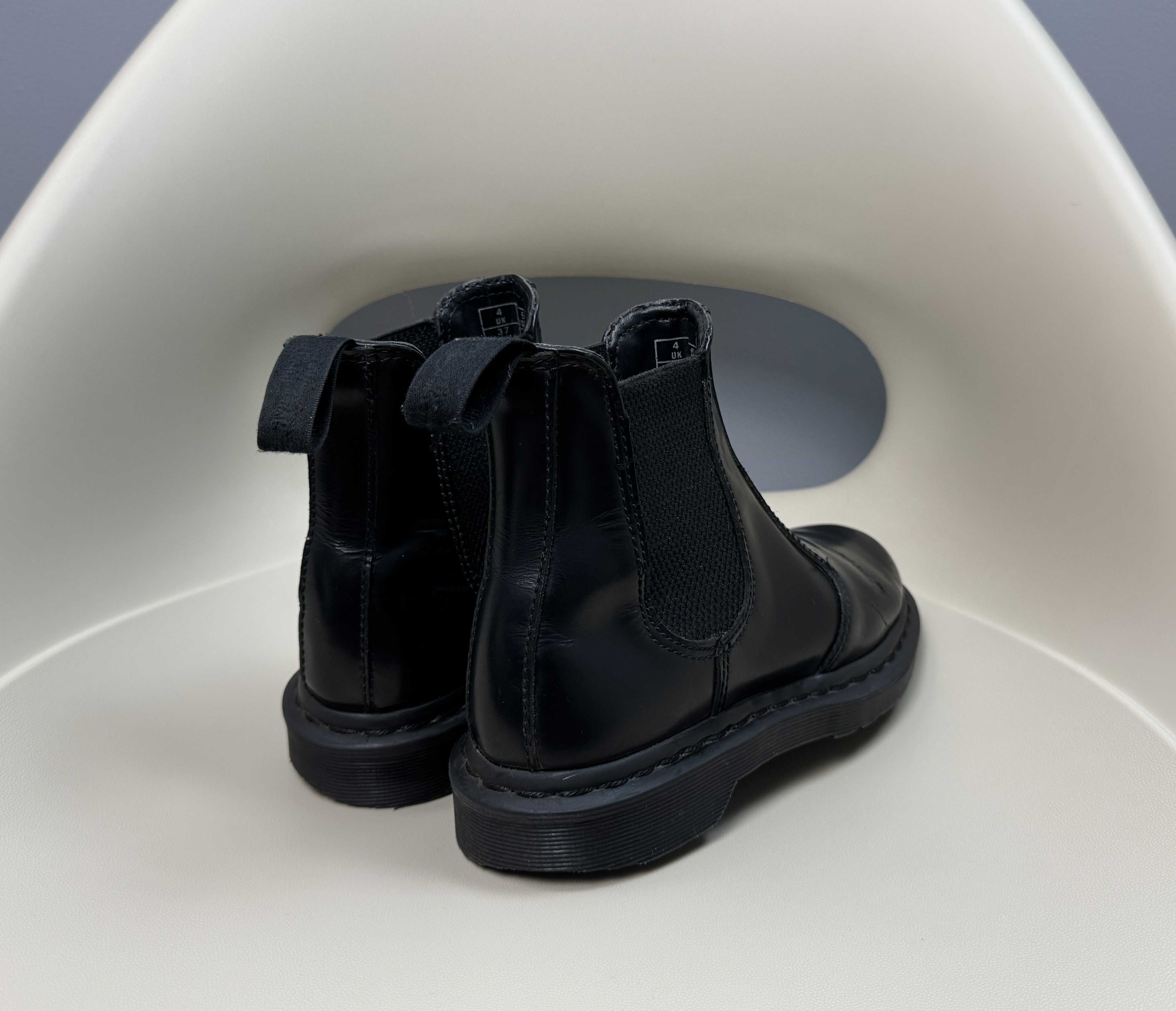 Buty Damskie Botki Sztyblety Dr. Martens 2976 Mono Black Rozmiar 37