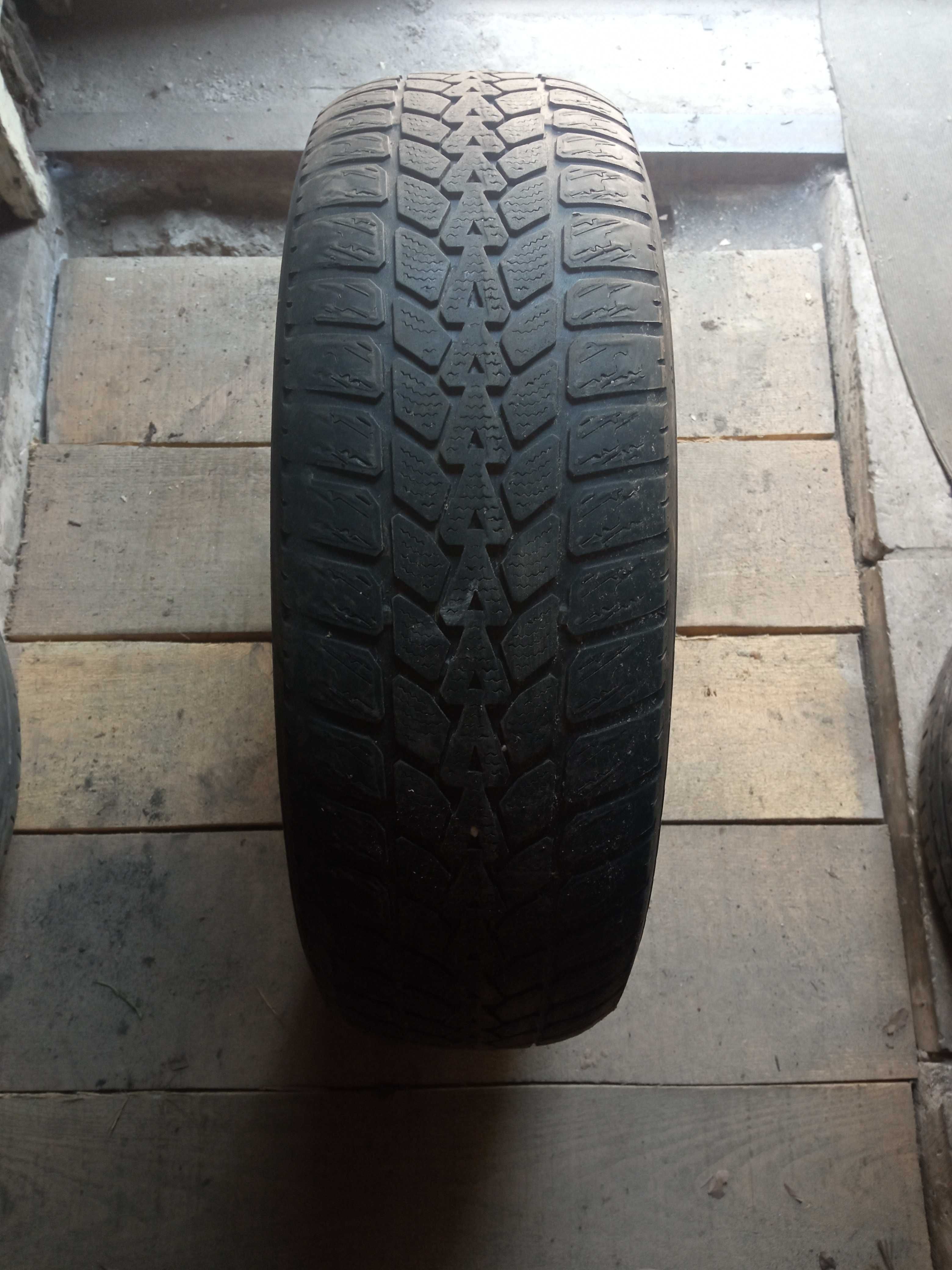 195/65 r15 Dunlop Winter Response 2 одиночка шина колесо 1шт резина