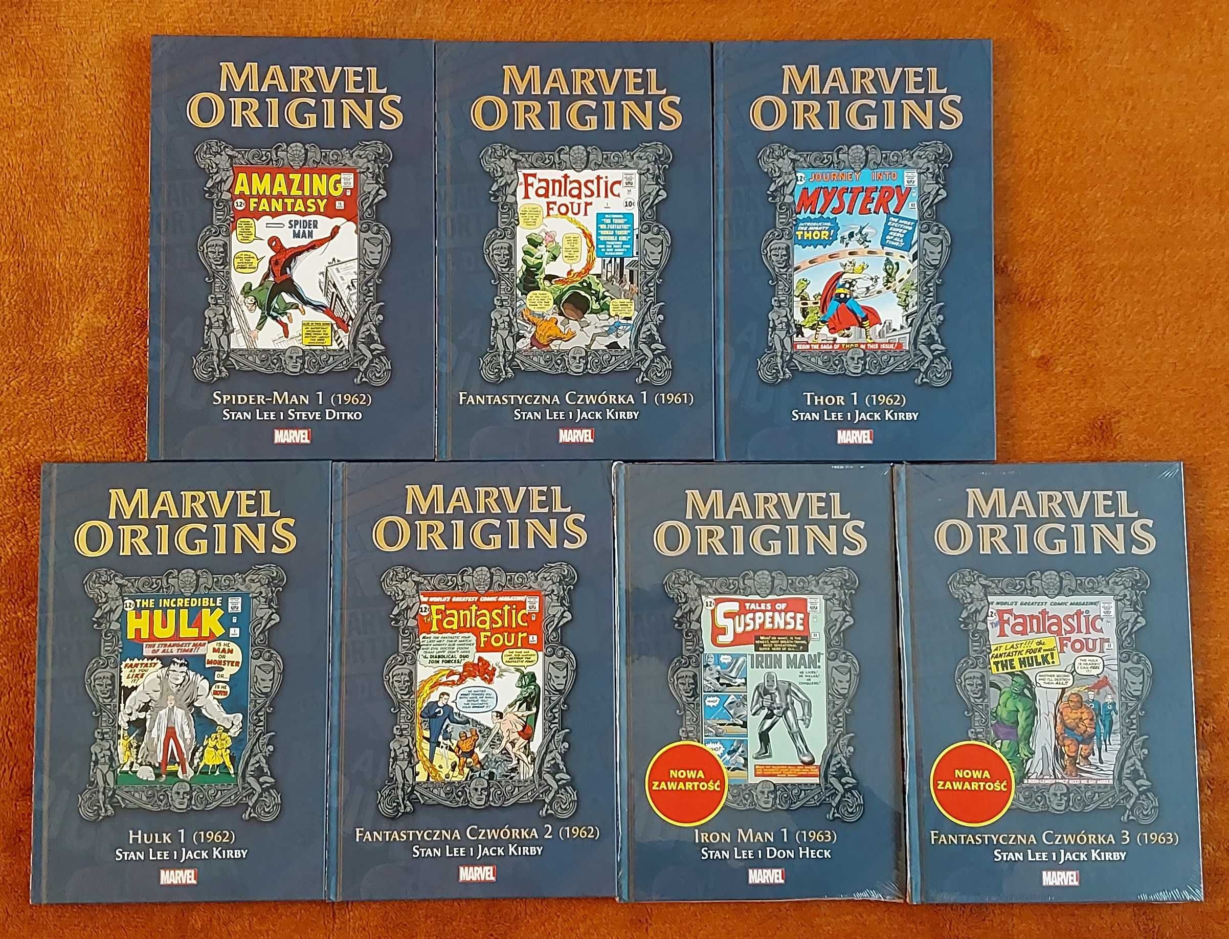 Komiksy Marvels Origin Tomy 1-7