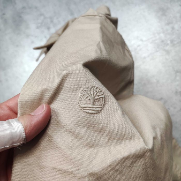 MĘSKA Lekka Kurtka Elegancka PREMIUM Harington Timberland Haft Logo