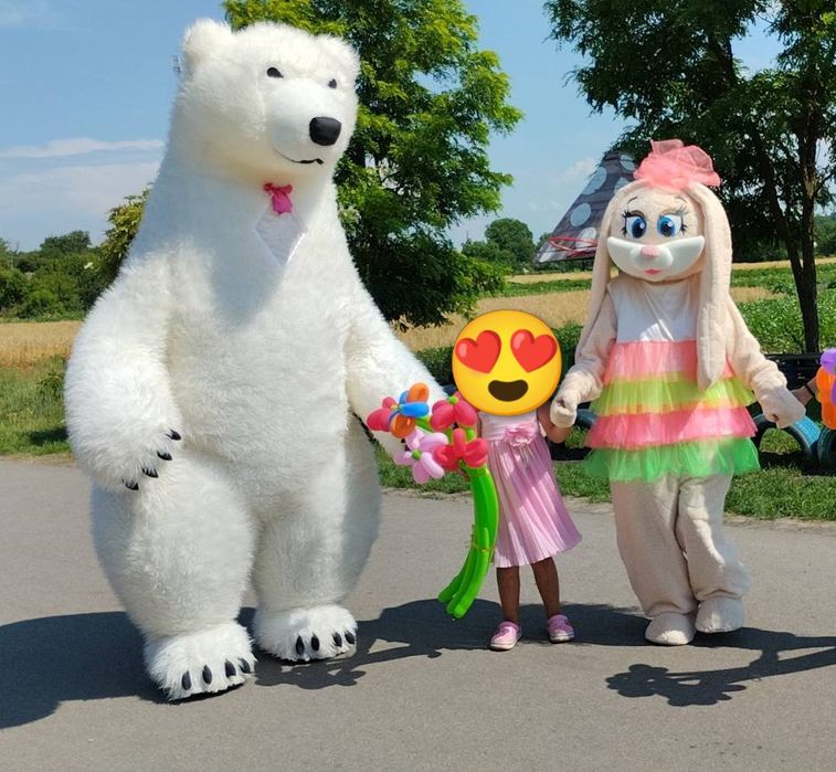 Продам костюм для аніматорів, зайчика та ведмедика