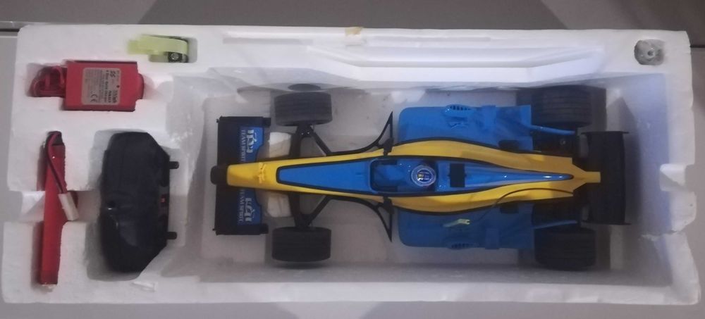 carro formula1 nikko renault comando controle remoto vintage rc