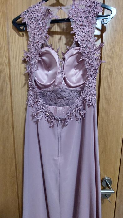 Vestido Cerimónia rosa velho