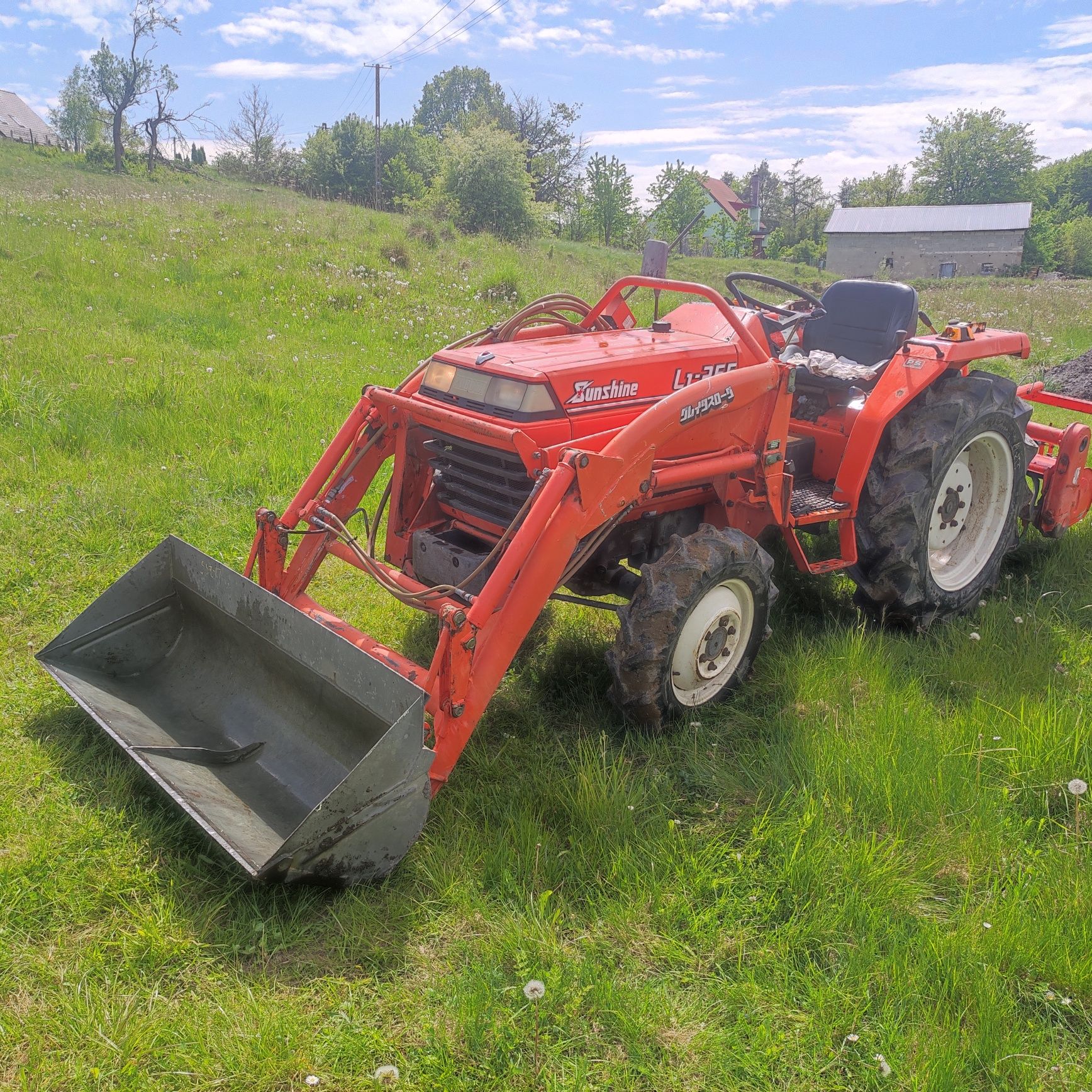 Iseki Kubota John Deere traktorek tur kosiarka bijakowa komunaly