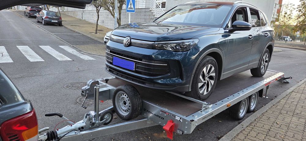 Aluguer de atrelado \ porta carros\ plataforma multi usos