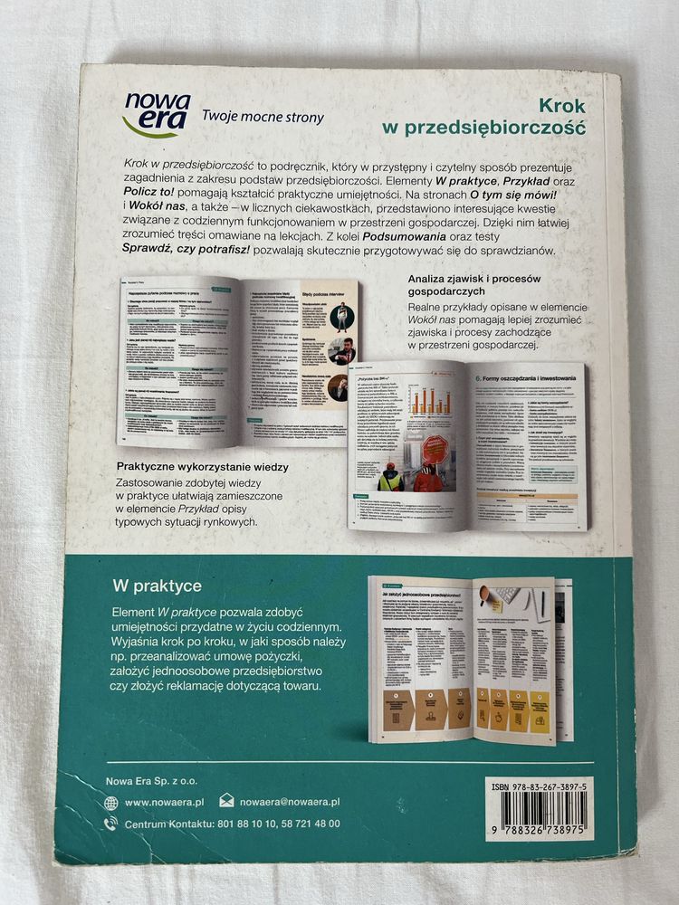 Krok w przedsiębiorczość Nowa Era
