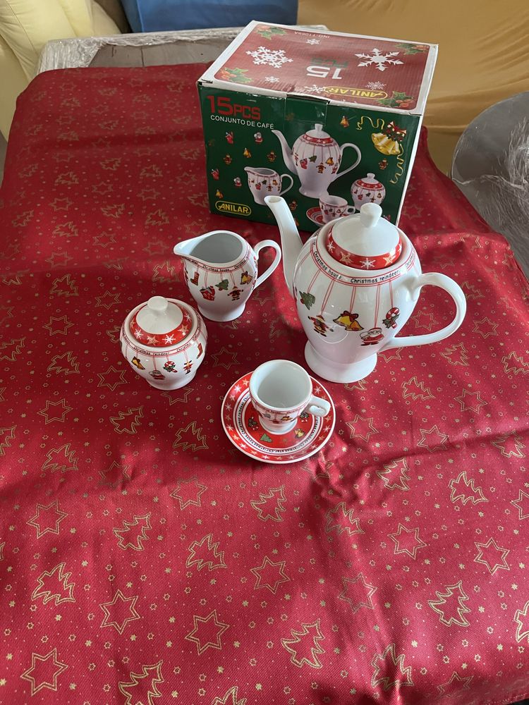 Conjunto cafe natal