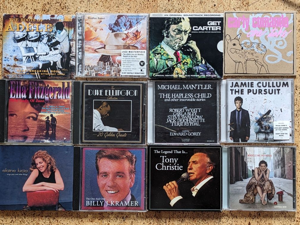 CD диски Jazz, Michael Mantler, Bob Dylan, Lou Reed, Band, Pogues, Van