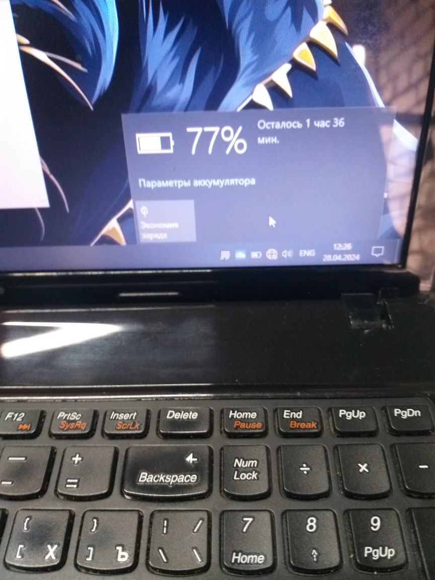 Lenovo g585 рабочая лошадочка