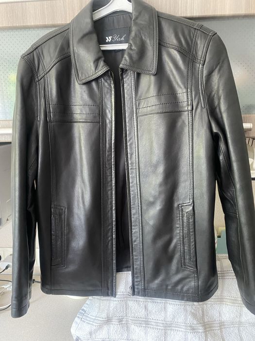 Куртка чоловіча кожана лайка кожа