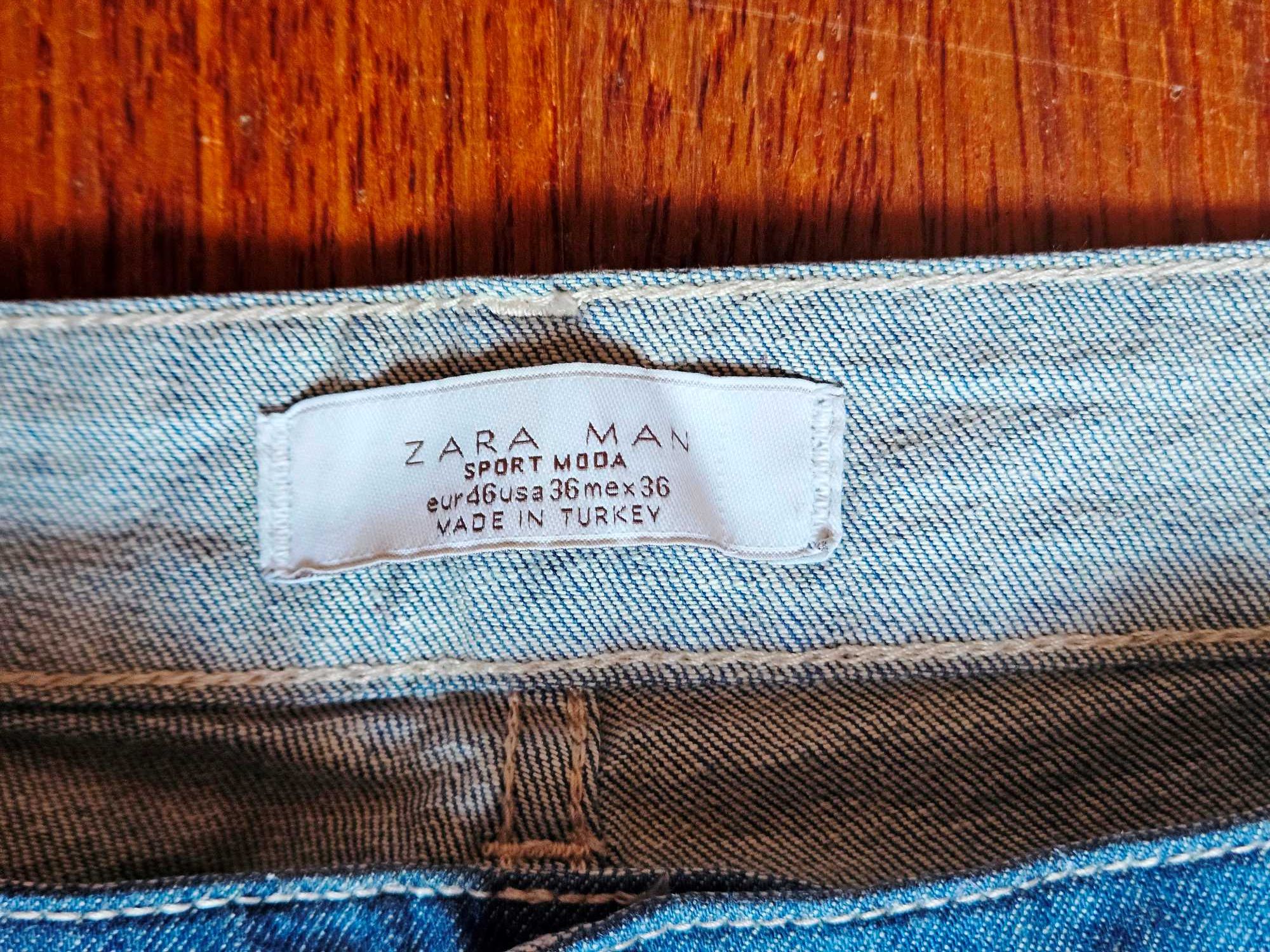 Spodnie jeansowe marki Zara Man rozmiar 46
