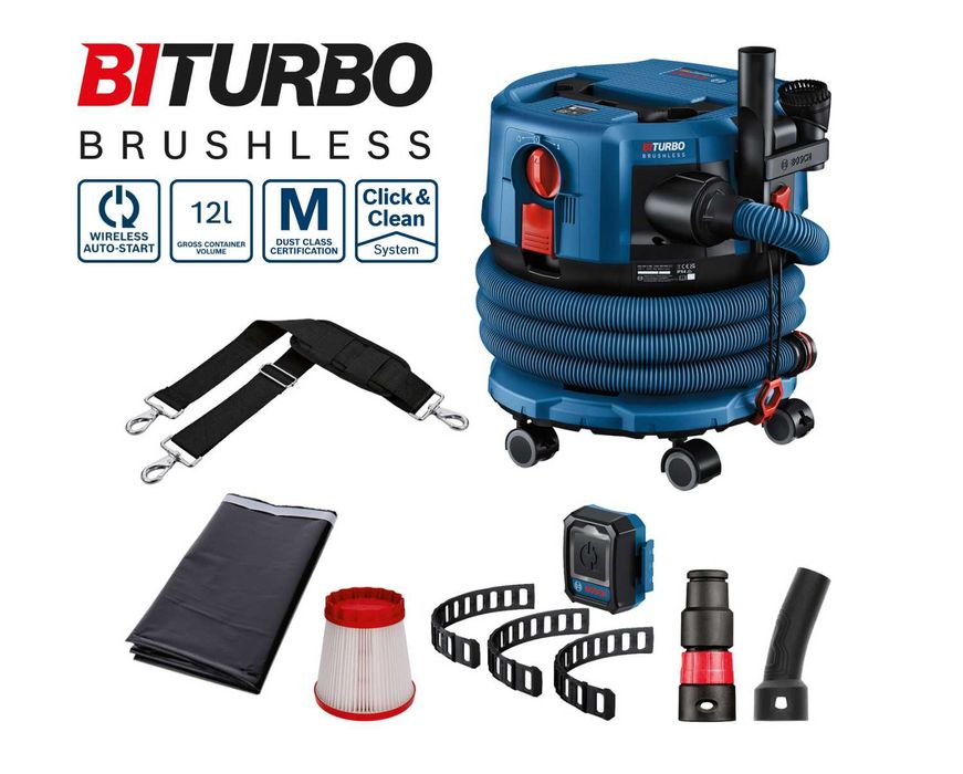 Bosch GAS 18V-12 MC Professional odkurzacz akumulatorowy 18V 12 l