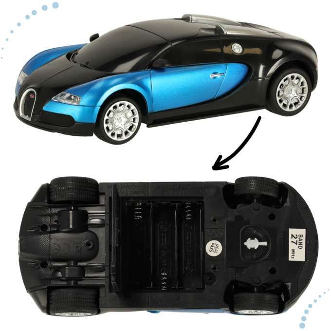 Samochód Zdalnie Sterowany Auto Rc Pilot Bugatti Veyron