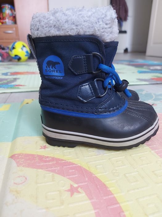 Снігоходи Sorel Yoot Pac™ Nylon Wp дитяче зимове взуття,черевики